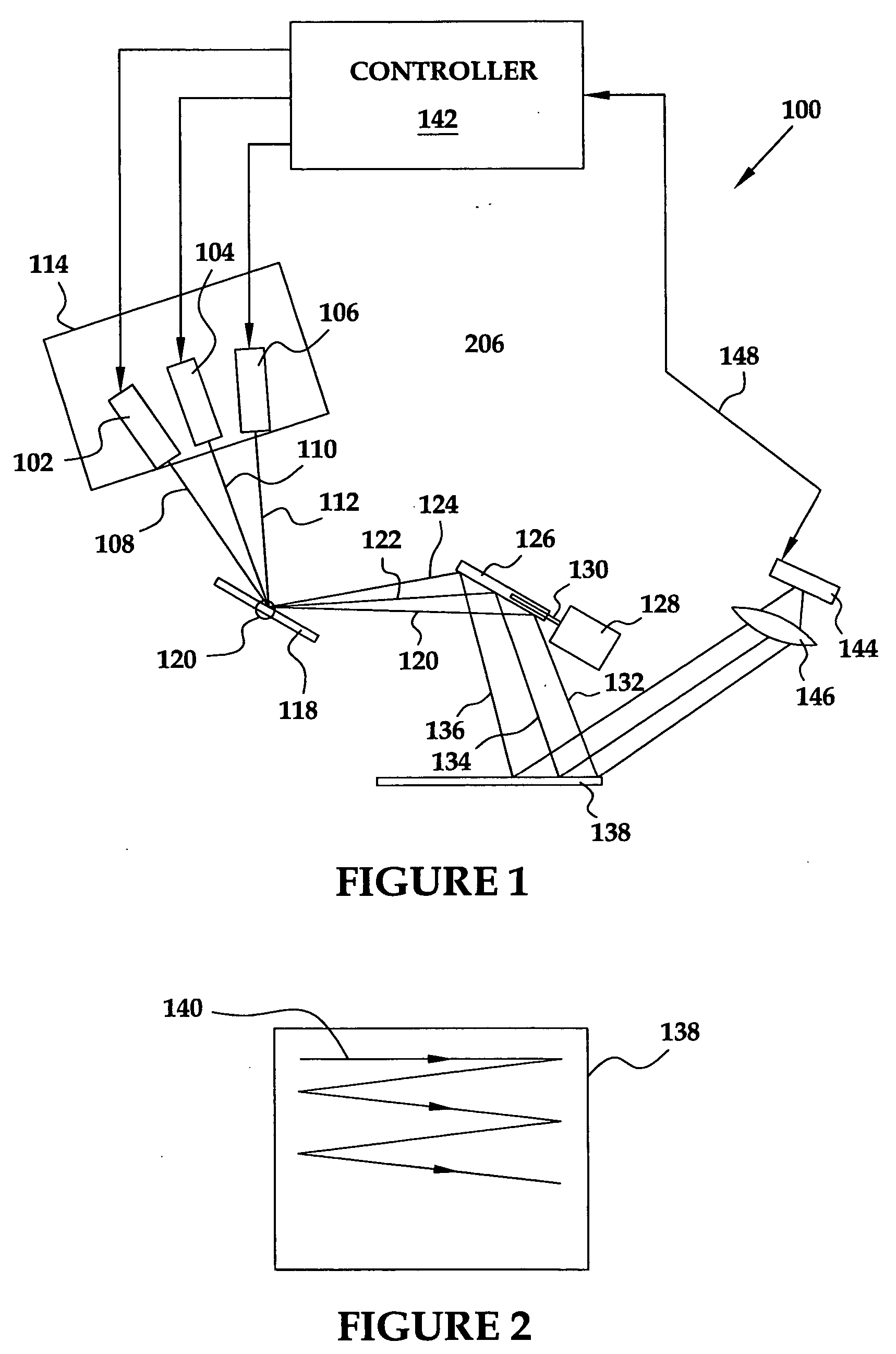 Method and apparatus for conserving power in a laser projection display