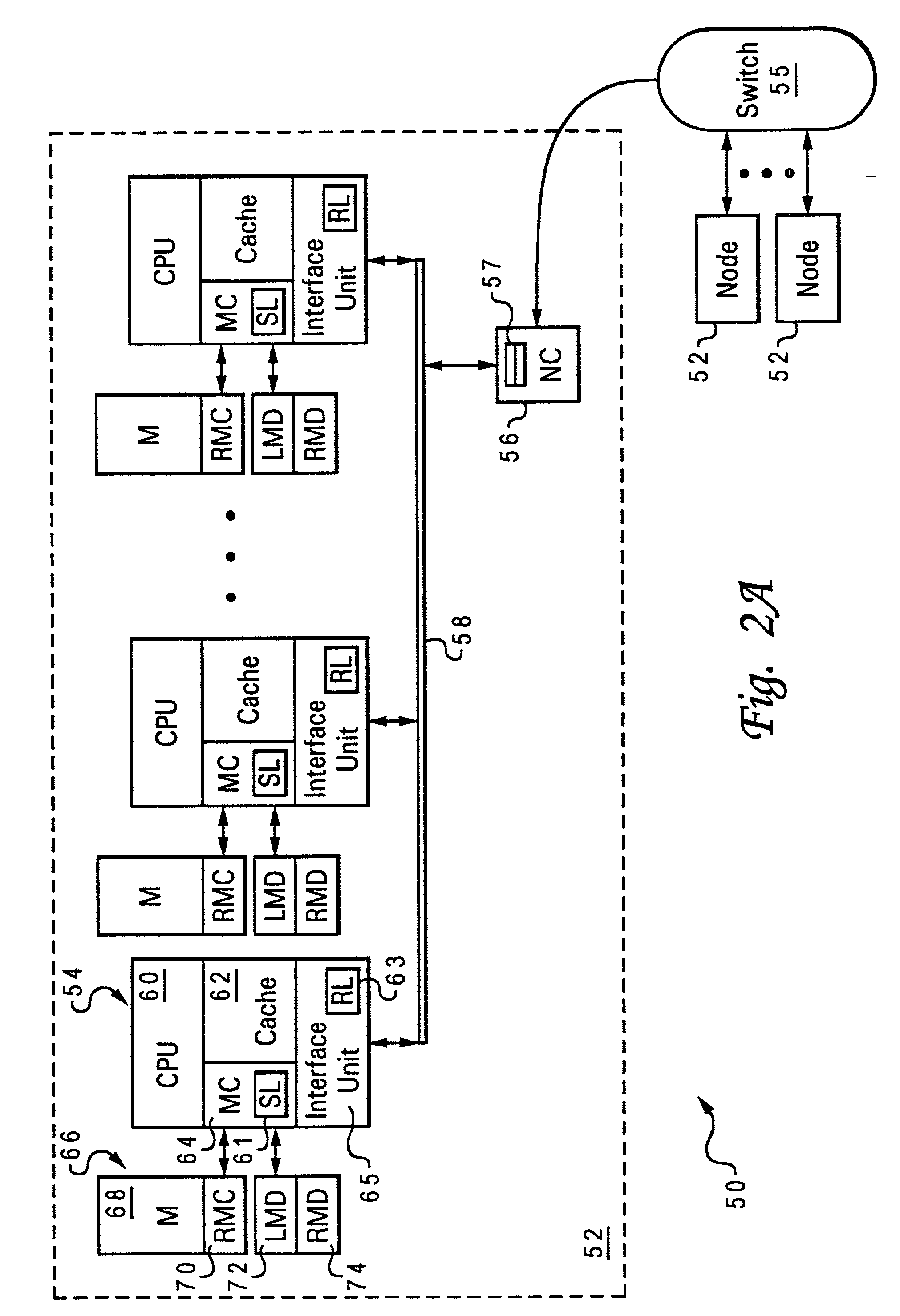 Two-stage request protocol for accessing remote memory data in a NUMA data processing system