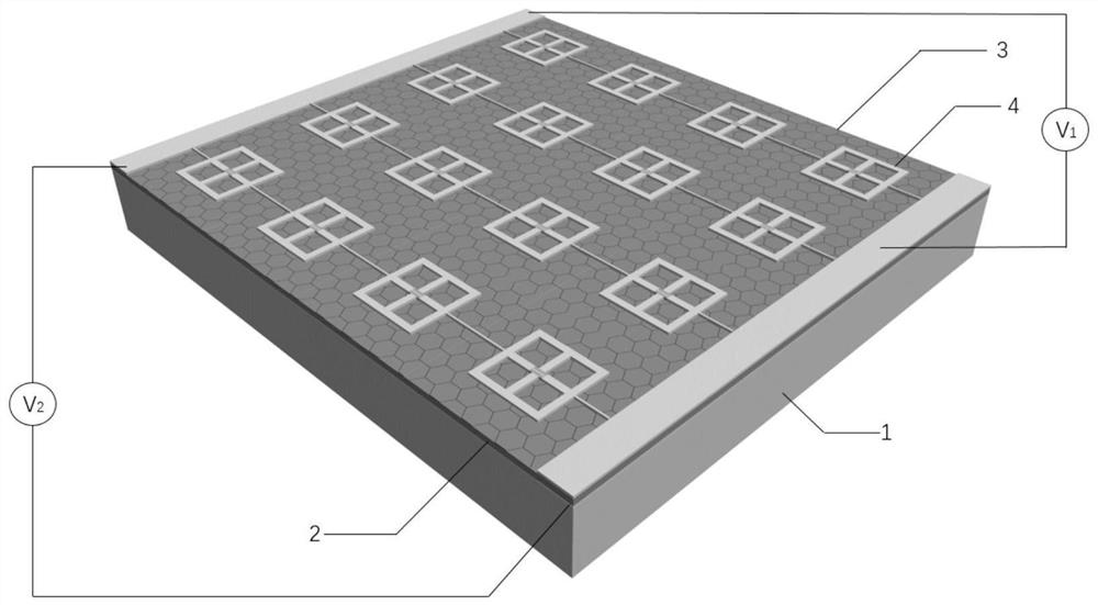 Design of dual electric control metasurface switch filter