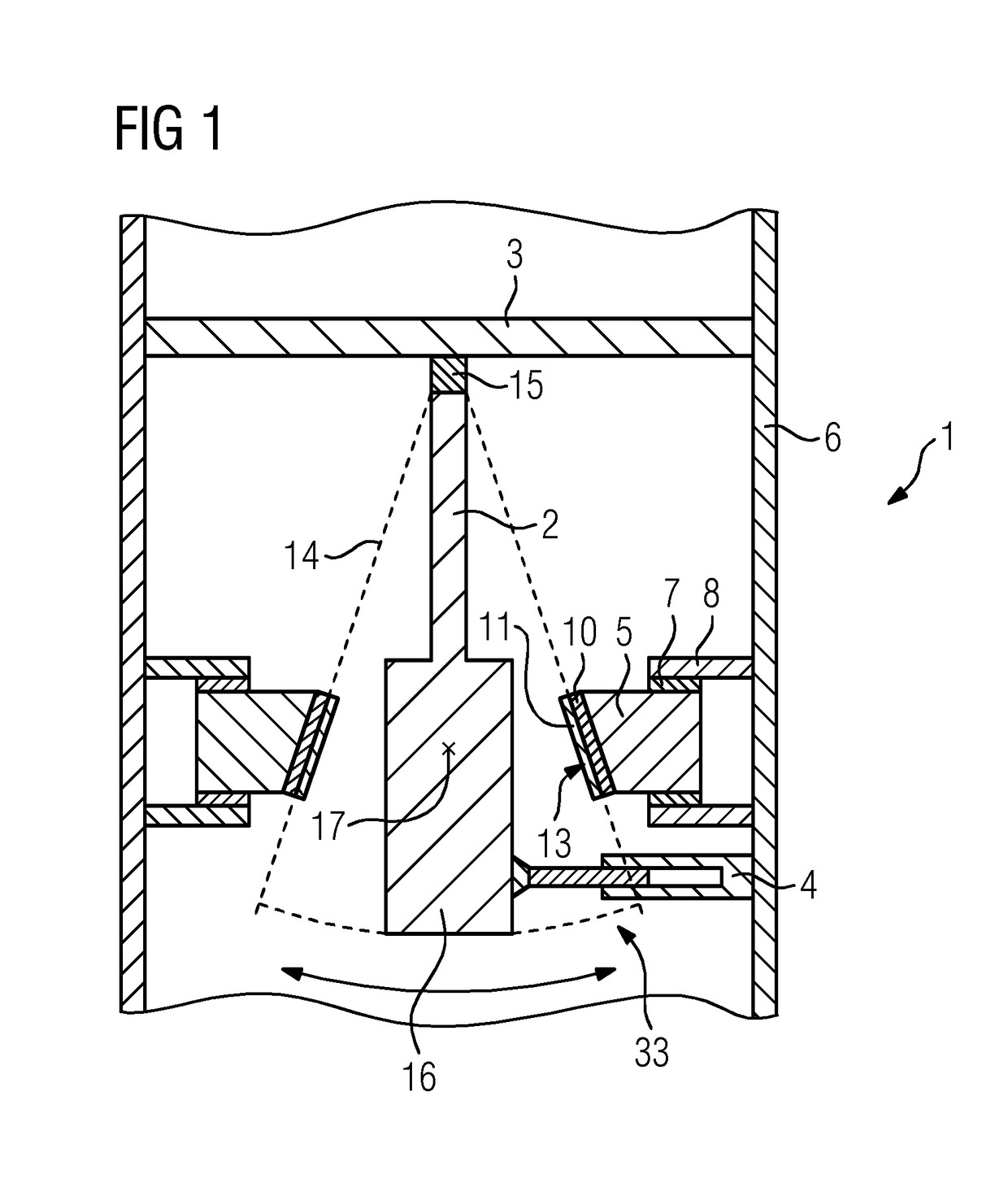 Oscillation absorber for a structure