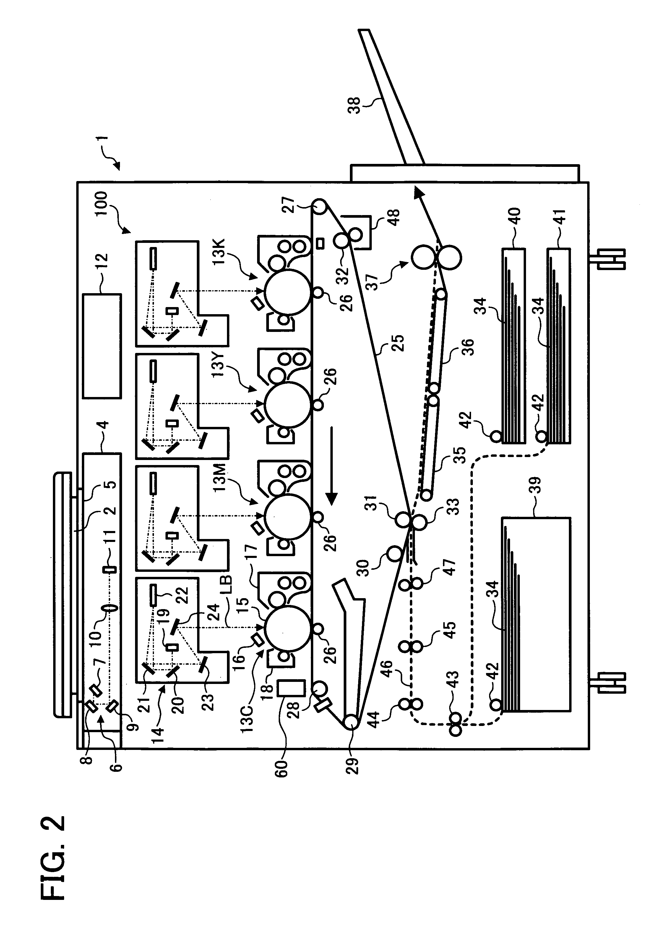 Image forming apparatus, image forming system, image forming condition adjusting method, computer program carrying out the image forming condition adjusting method, and recording medium storing the program