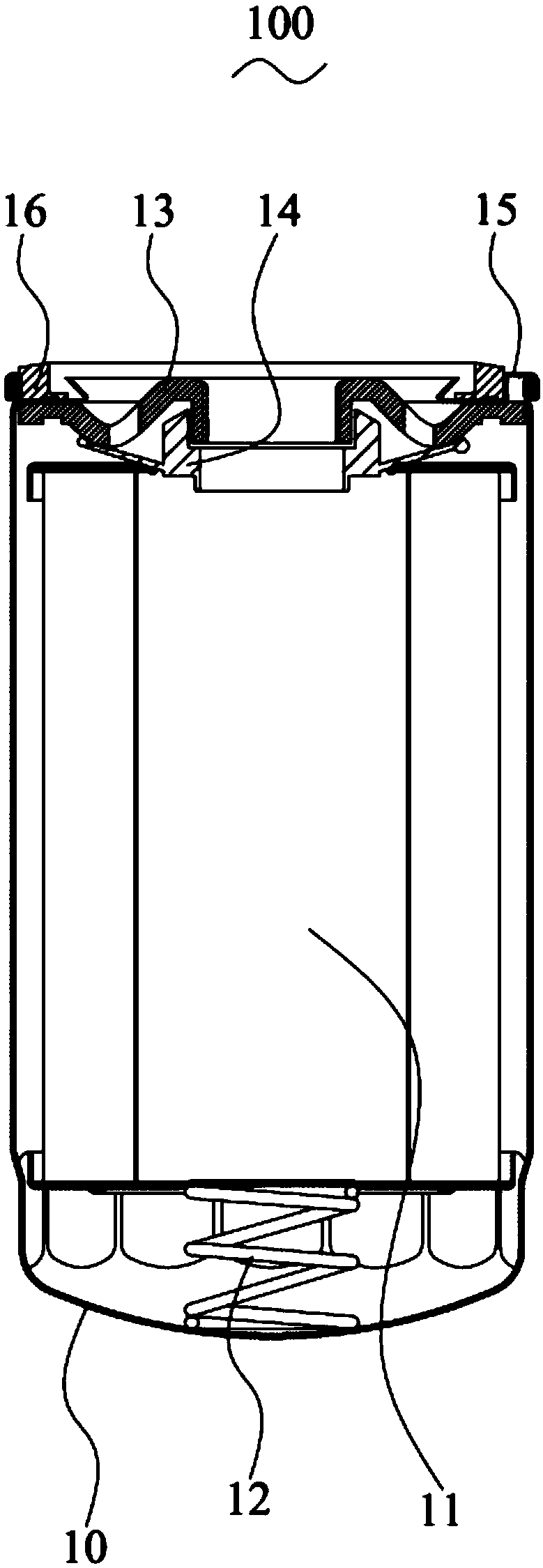 Filter element and filter comprising filter element