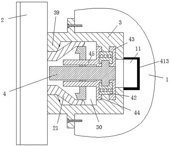 Safe deposit box locking device