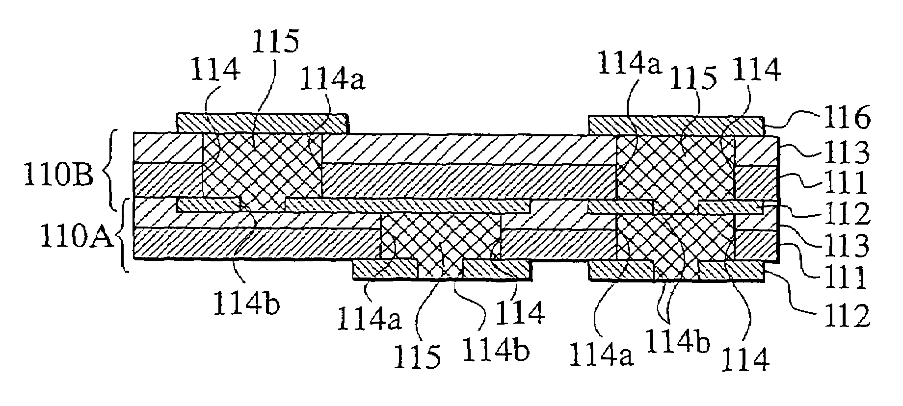 Multilayer wiring board, base for multilayer wiring board, printed wiring board and its manufacturing method