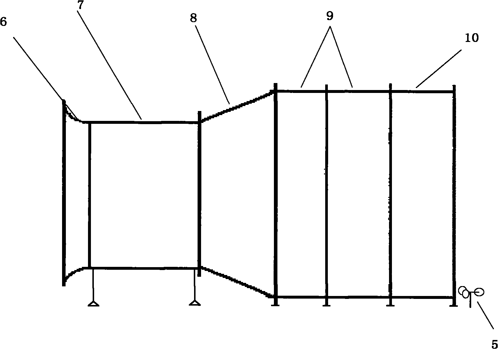 Performance analysis and fault simulation experiment system of wind machine