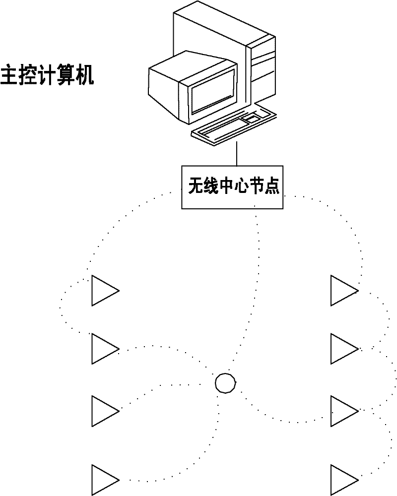 Parking stall lock management system based on wireless data communication network