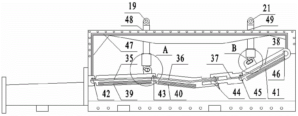 Variable-geometry RBCC (rocket based combined cycle) engine for ground experiment