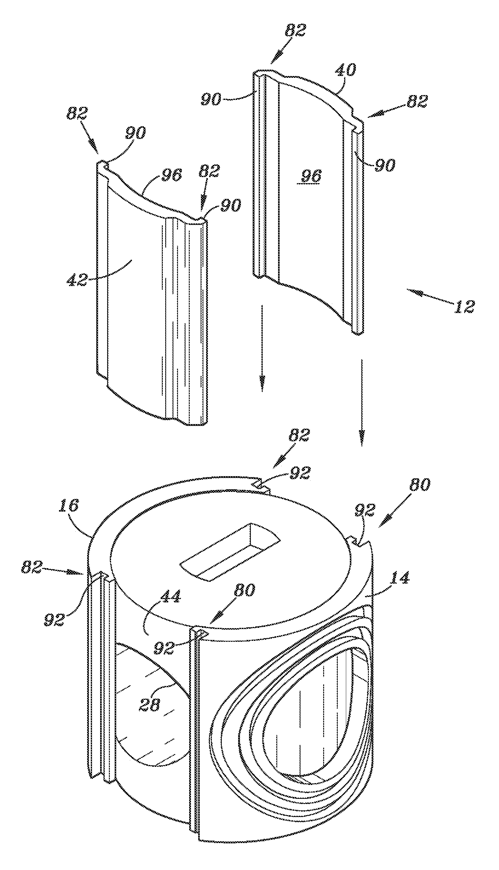 Plug valve having preloaded seal segments