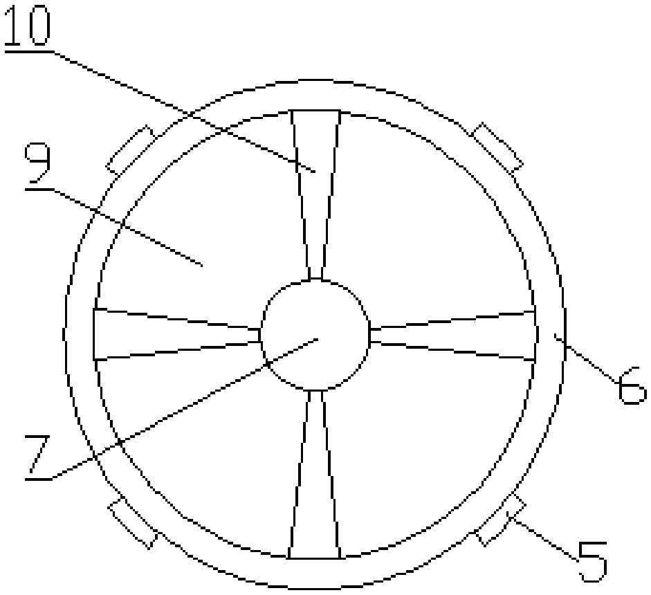 Large-caliber expanding bit and large-caliber well drilling method