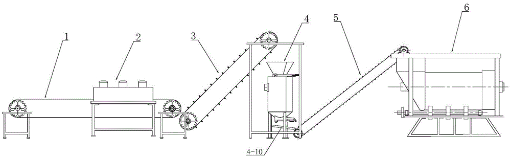 Full-automatic dry-type garlic peeling equipment