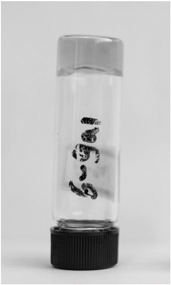 Double-component high-strength hydrogel and preparation method thereof