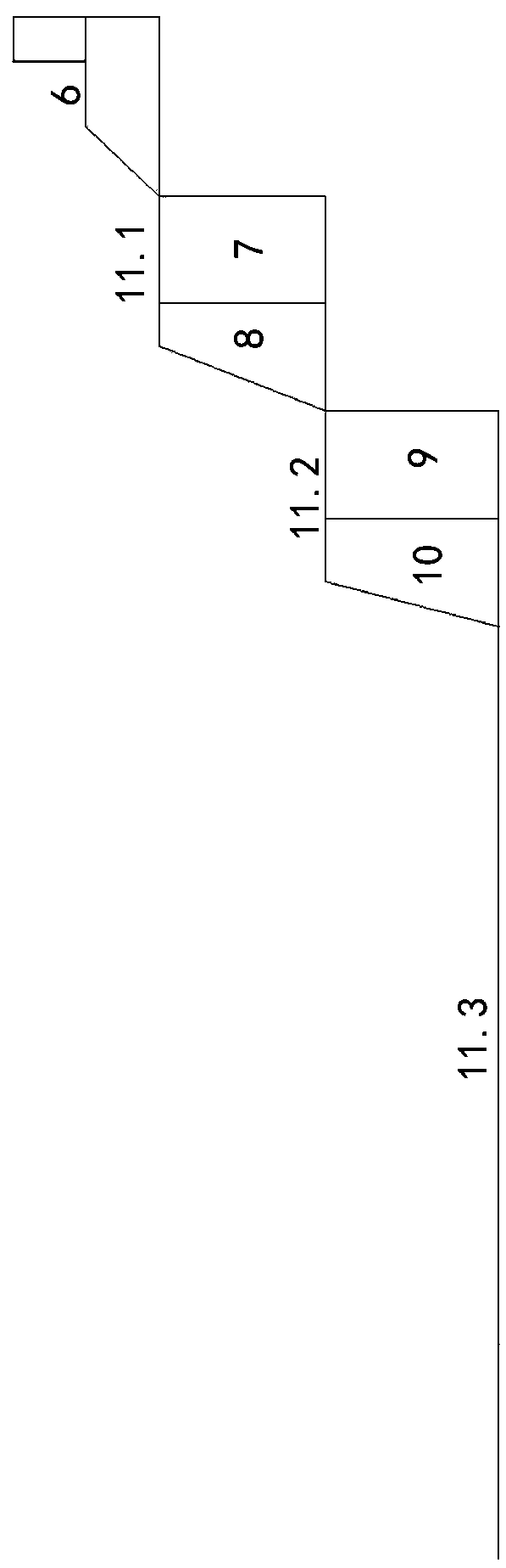 A large-scale karst cave treatment and excavation method across the tunnel body