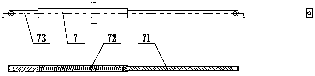 A Folding Mechanism Constrained by Double Slider Spring Combination Constraining Telescopic Rod