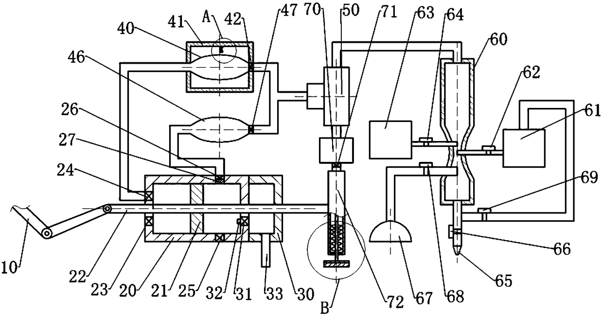 Automobile cleaning and waxing integrated device