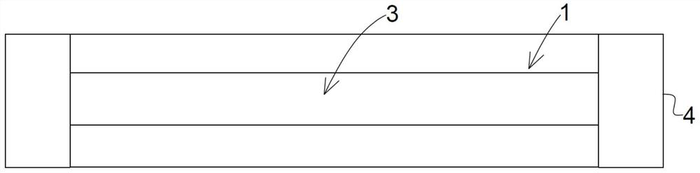 Automobile side sliding door guide rail and electric side sliding door system thereof