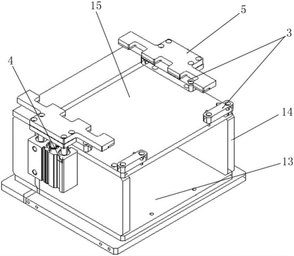 Laser welding tool for new energy resource power battery connecting piece