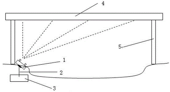 System and method for continuously monitoring bridge deformation through foundation radar