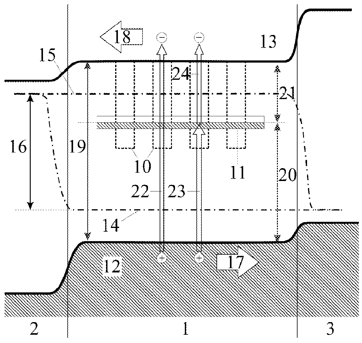 Intermediate band solar cell having solution-processed colloidal quantum dots and metal nanoparticles