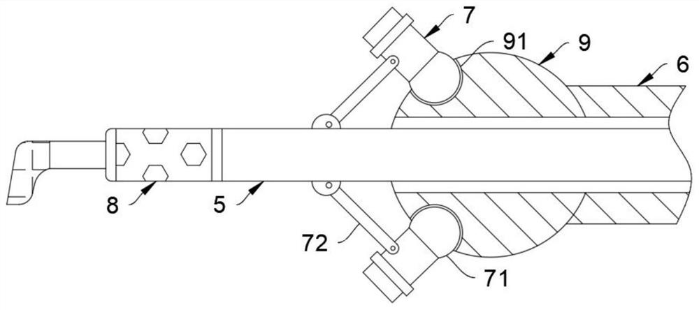 Visual ultrasonic electrocoagulation hook