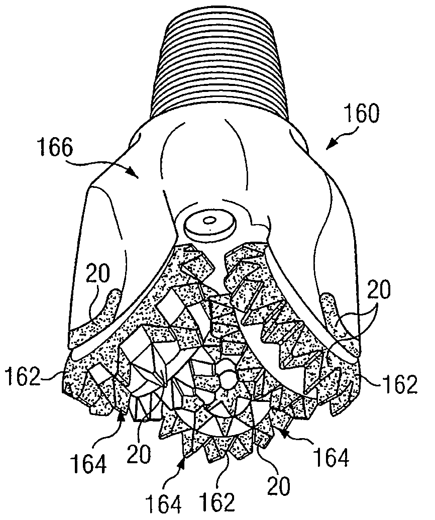 Drill bits and other downhole tools with hardfacing having tungsten carbide pellets and other hard materials