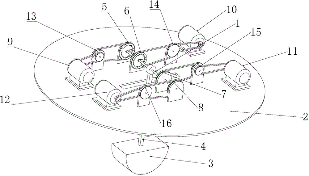 Multi-ratchet-wheel pendulum type wave power generation device