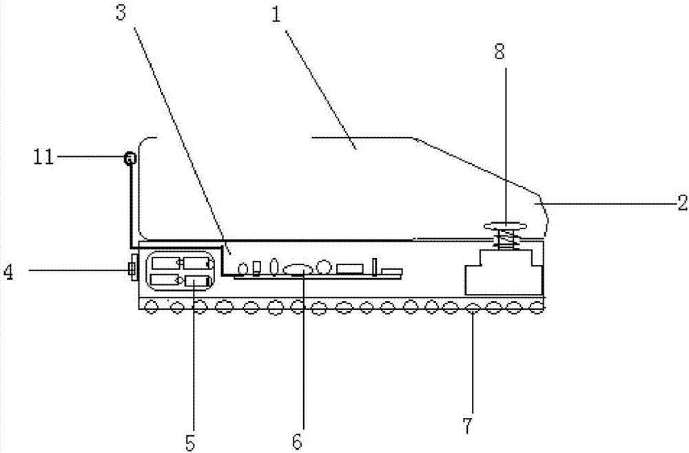 Foot control device for people without hands