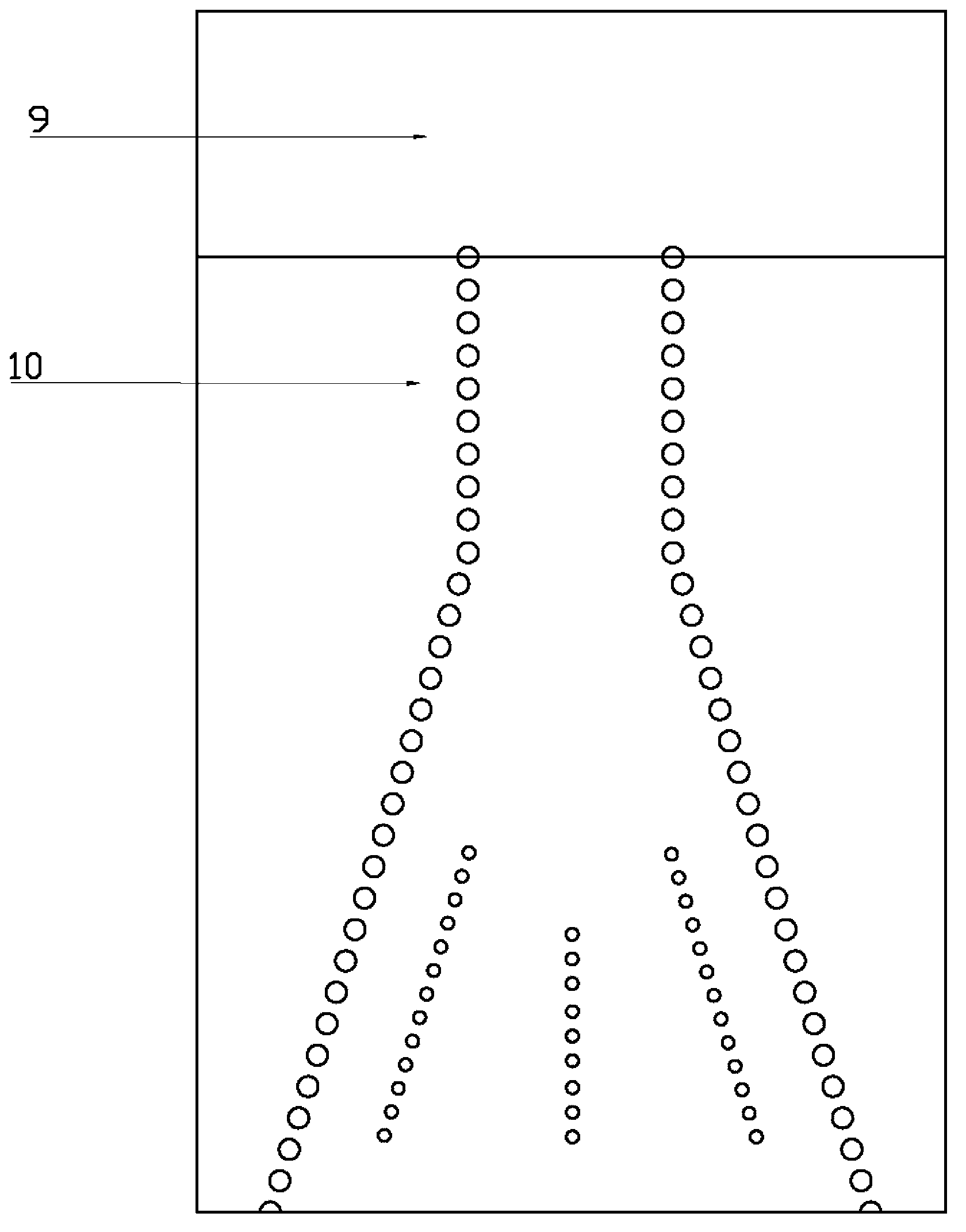 Phase-calibrated SIW (substrate integrated waveguide) antenna with embedded plated through holes