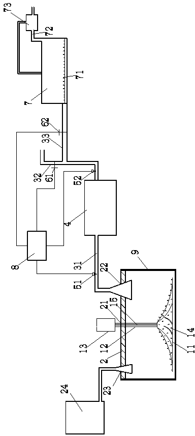 Deodorizing device and deodorizing method of sludge storage pool