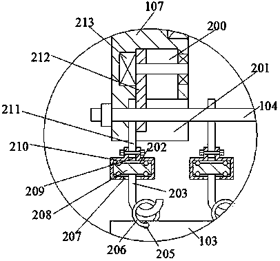 Sequence turning robot