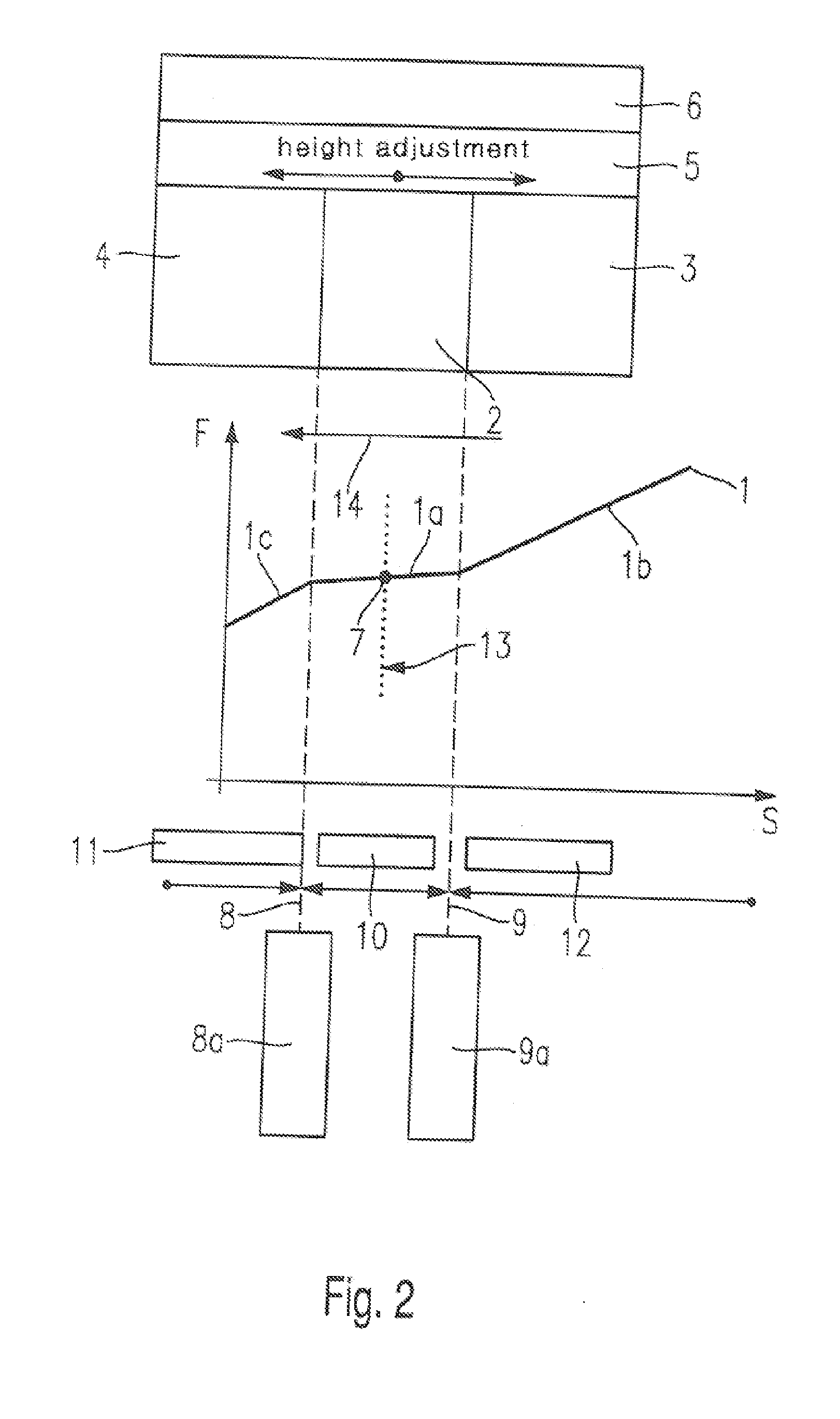 Device and method for springing a vehicle seat