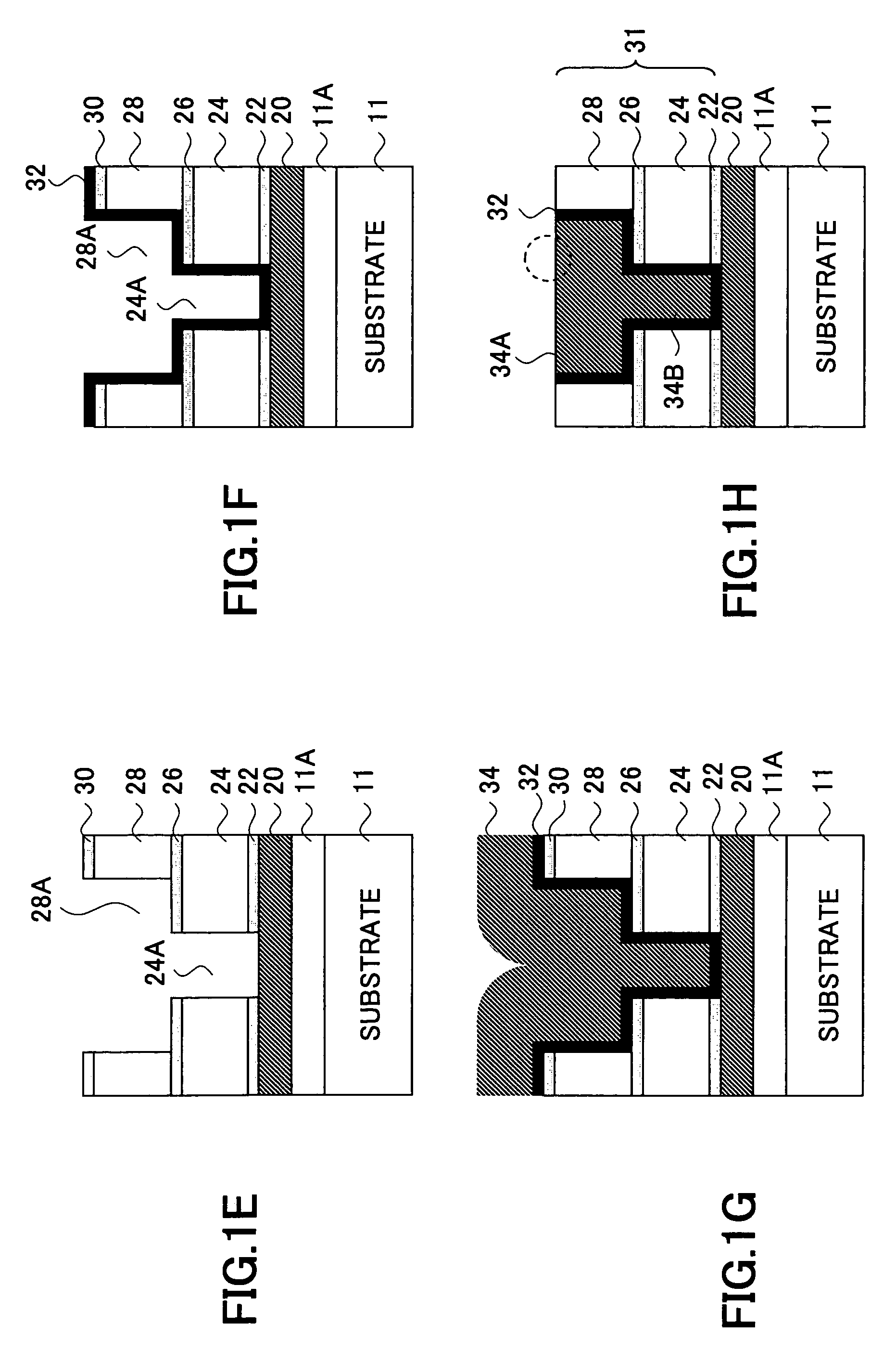 Semiconductor device having a multilayer interconnection structure and fabrication method thereof