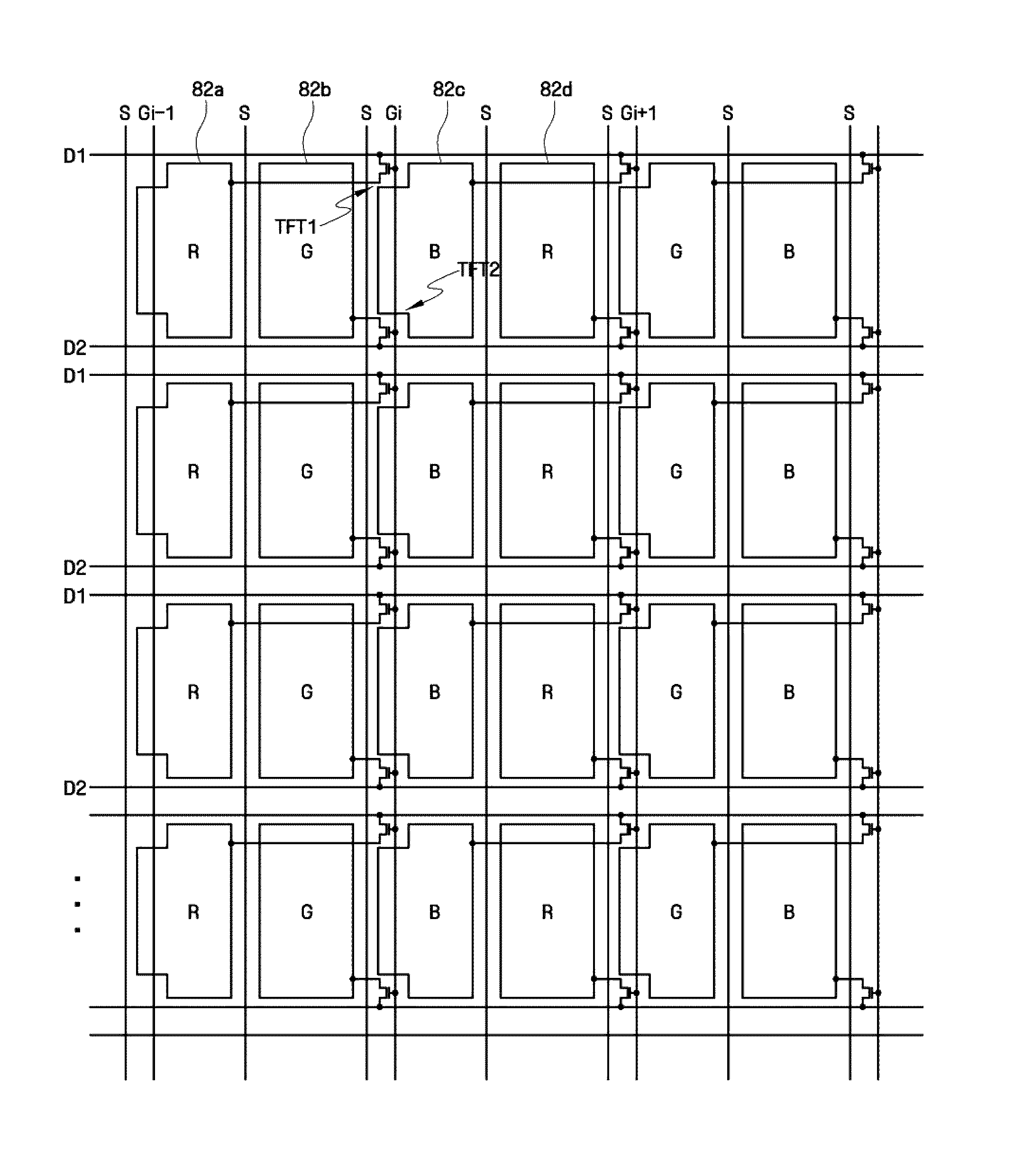 Thin film transistor display panel