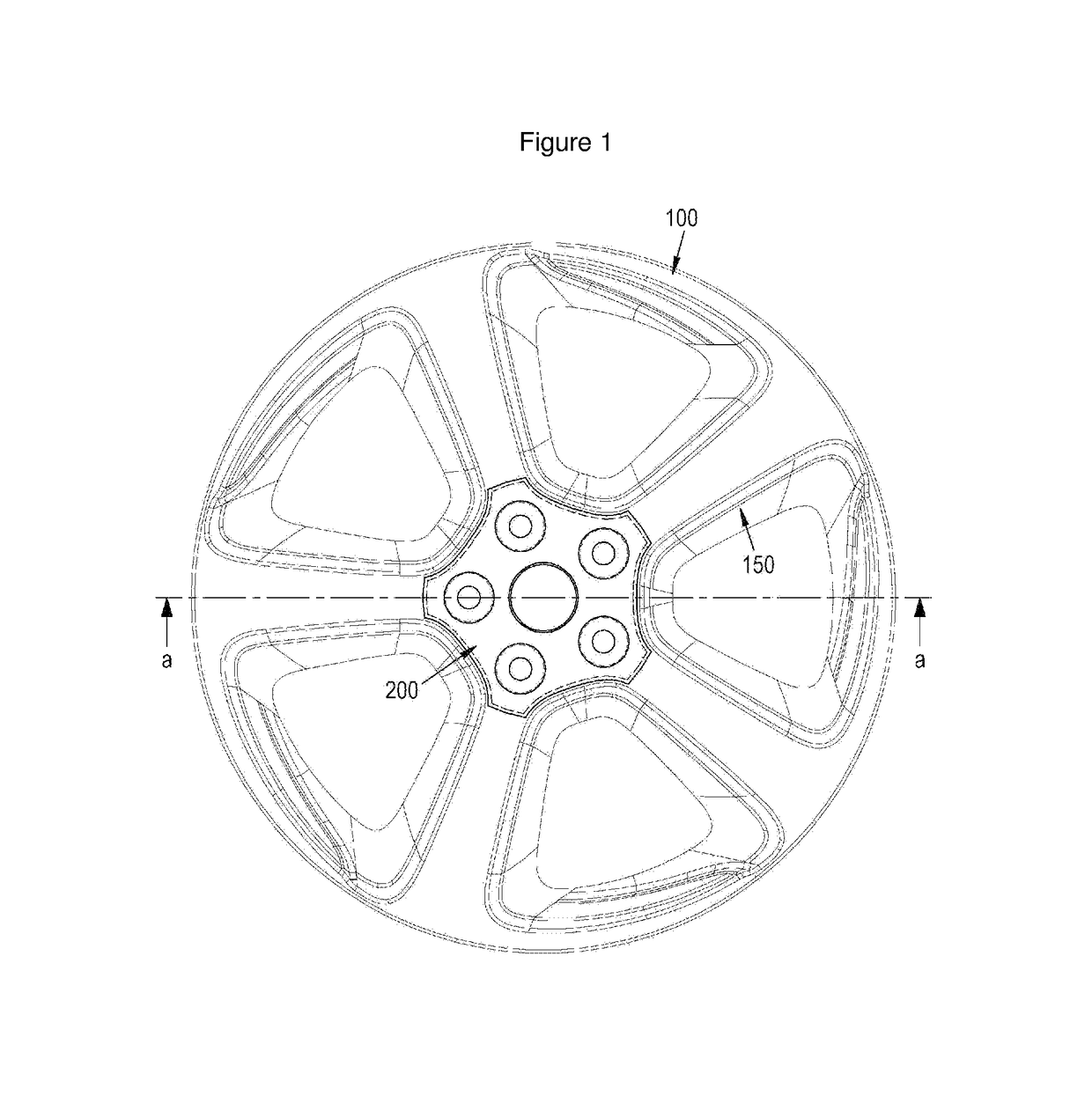 Automobile wheel having vibration damping function