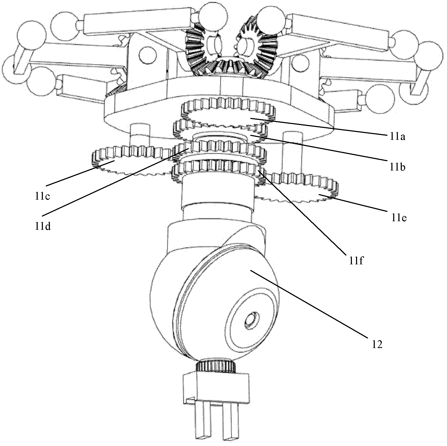 High-speed six-degree of freedom parallel manipulator