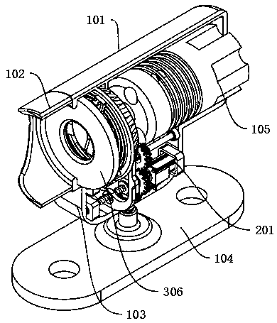 Monitoring equipment capable of automatically converting colors