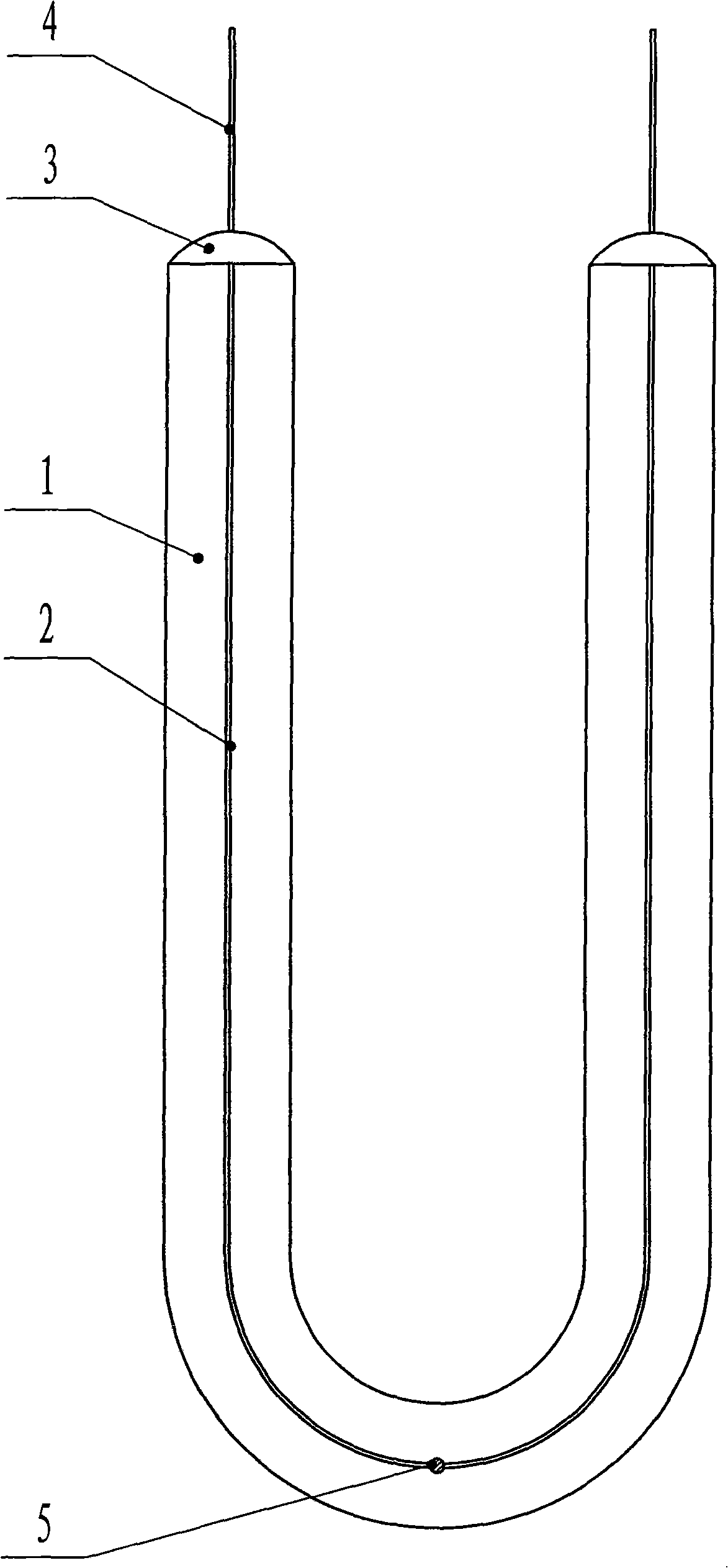 Method for treating gelatinized thermocouple wire