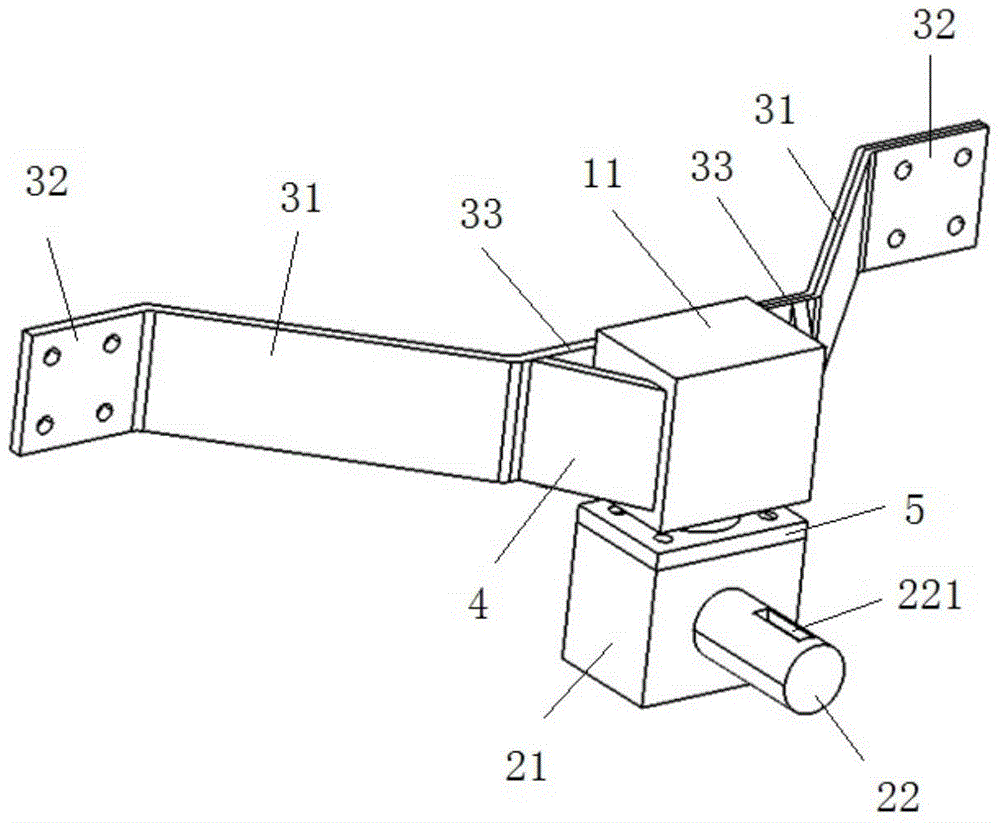 Vehicle auxiliary steering device and vehicle