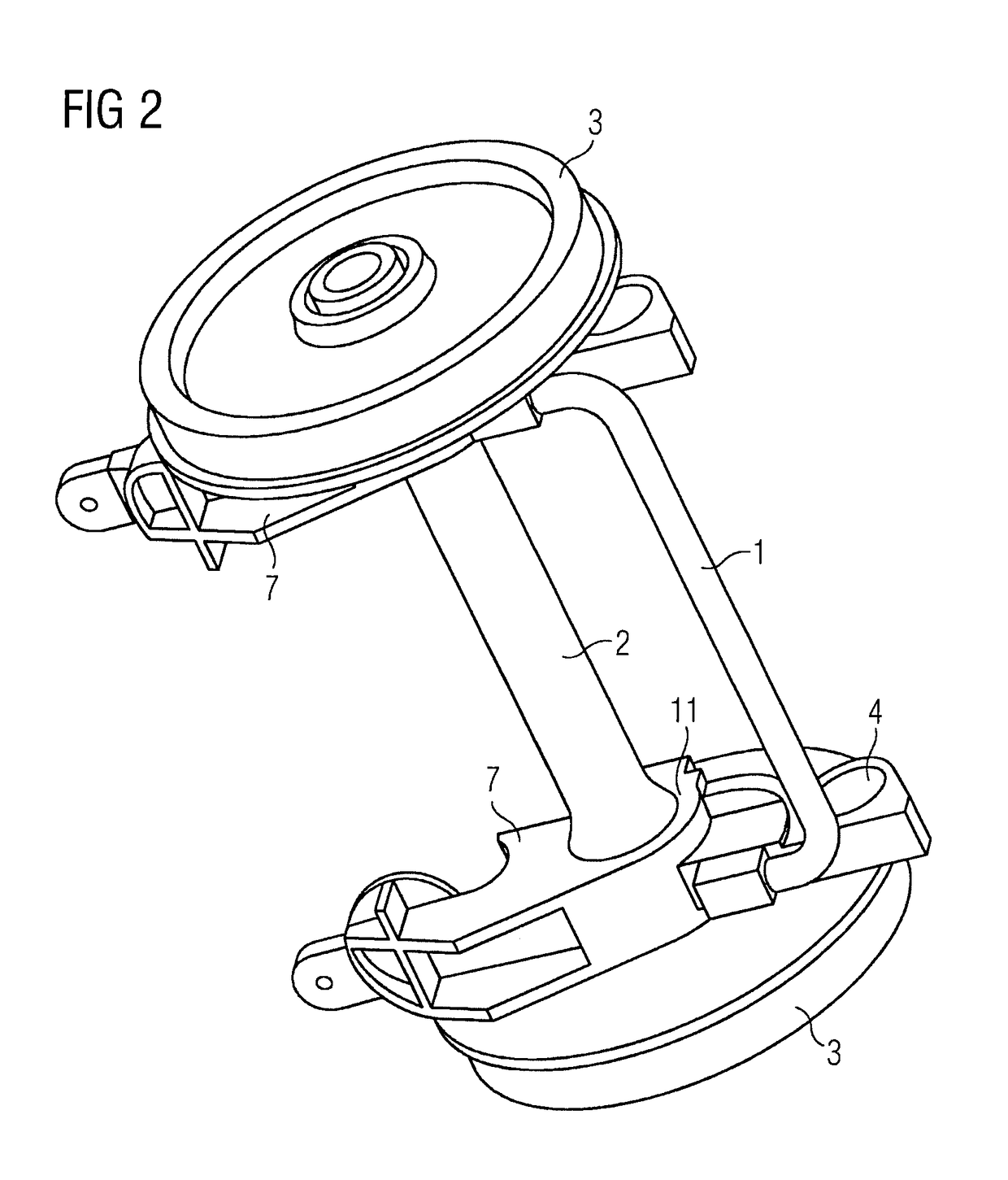 Wheelset bearing for the wheelset of a rail vehicle having an internally mounted truck