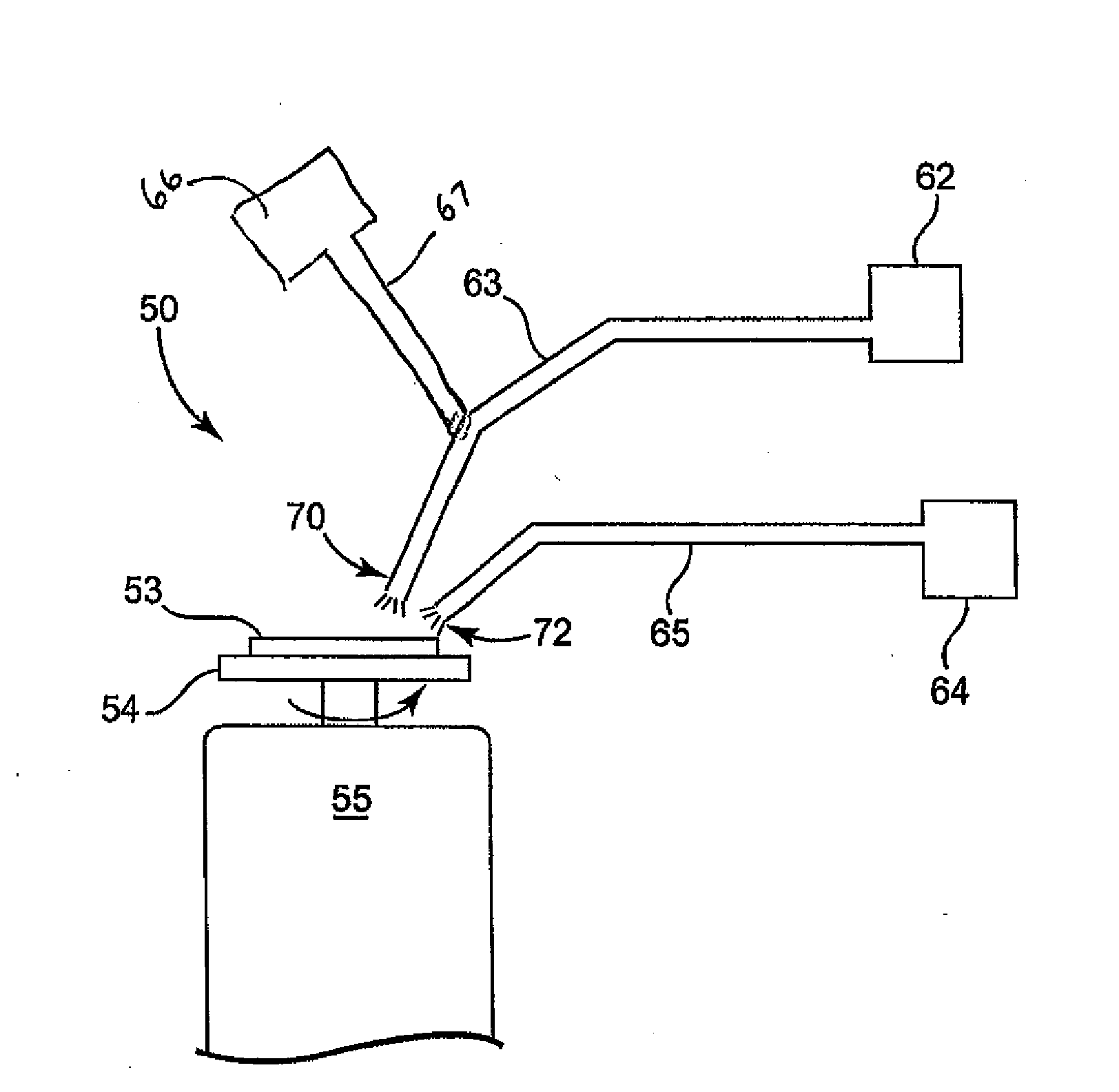 Process for selectively removing nitride from substrates