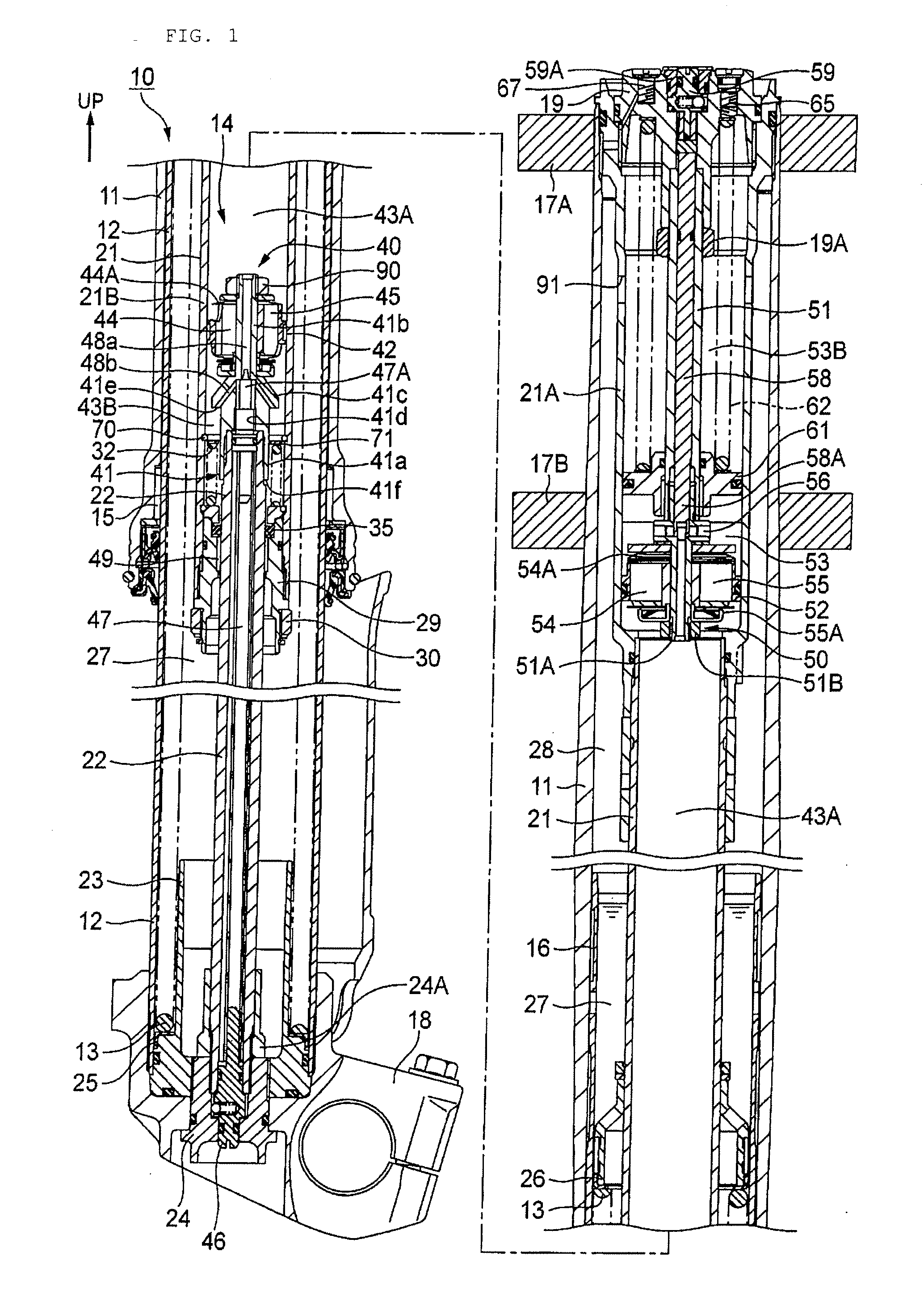 Hydraulic shock absorber