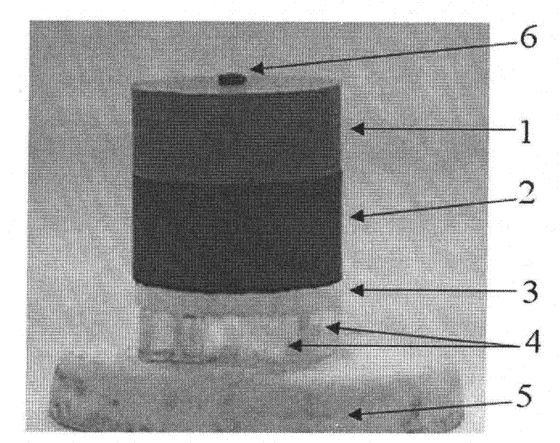 Infiltration method for preparing single-domain Gd-Ba-Cu-O superconducting block