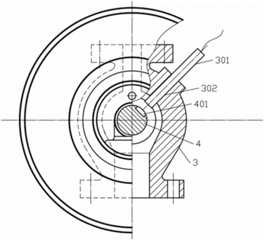 Vehicle-mounted turbocharger monitoring system and method for motor vehicle