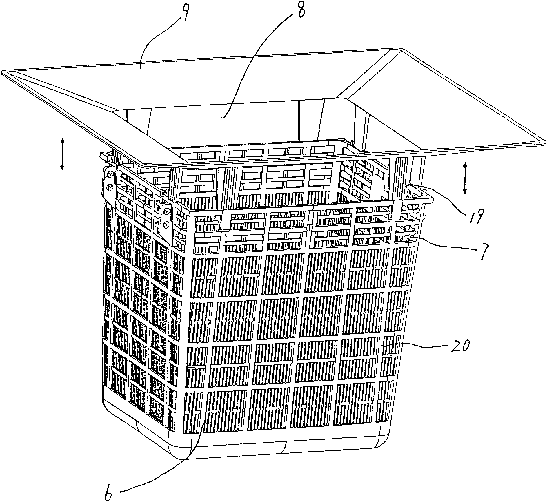 Device for intercepting and deodorizing waste at road gully