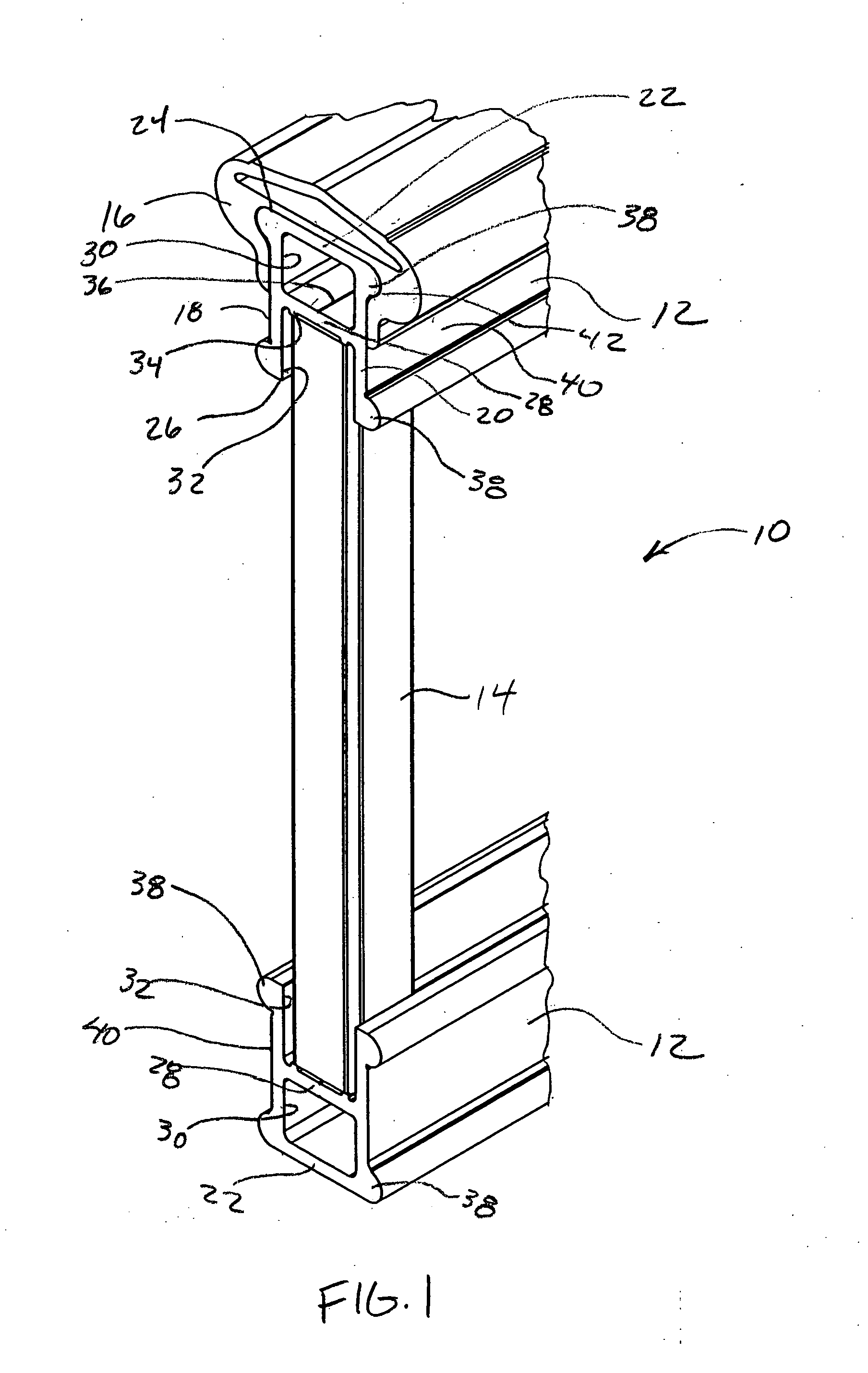 Multi-position rail for a barrier