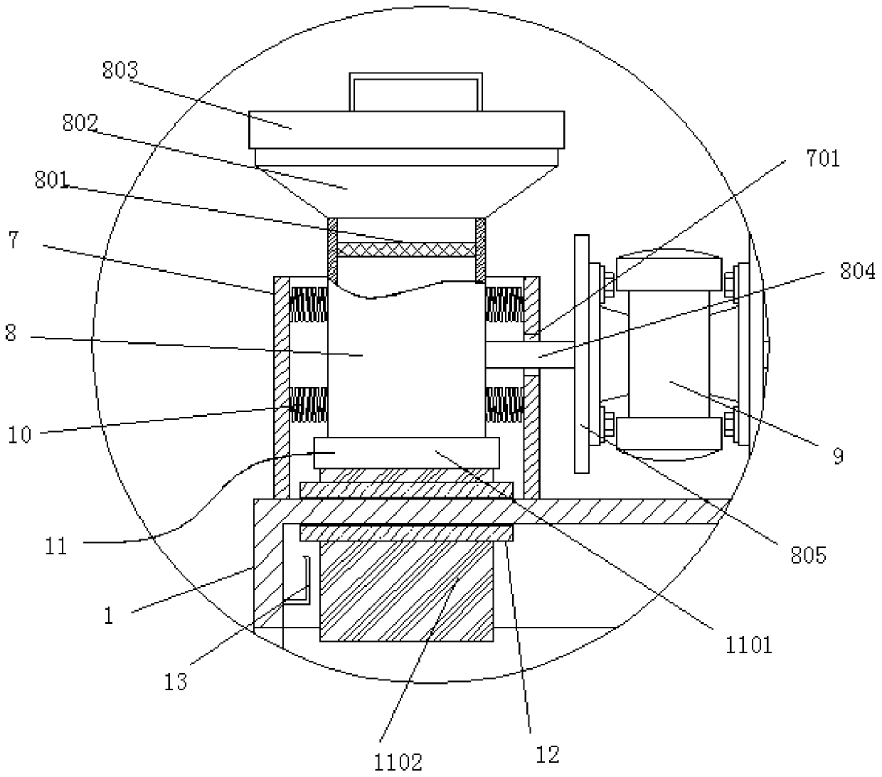 Dyeing assistant proportioning device for textile printing and dyeing