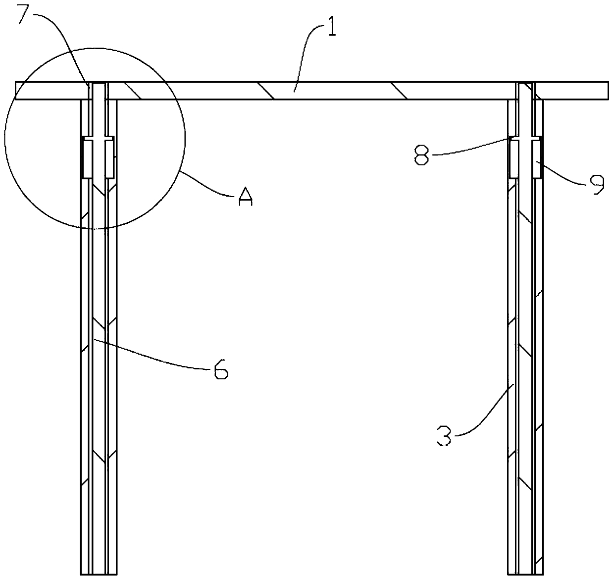 Drawing exhibition table used for environment design