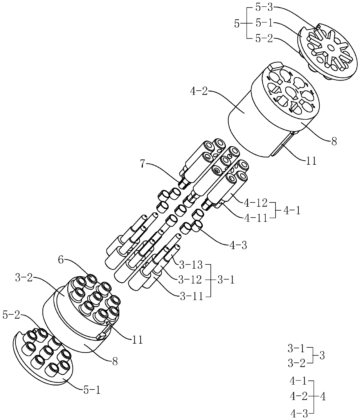 Explosion-proof cable connector