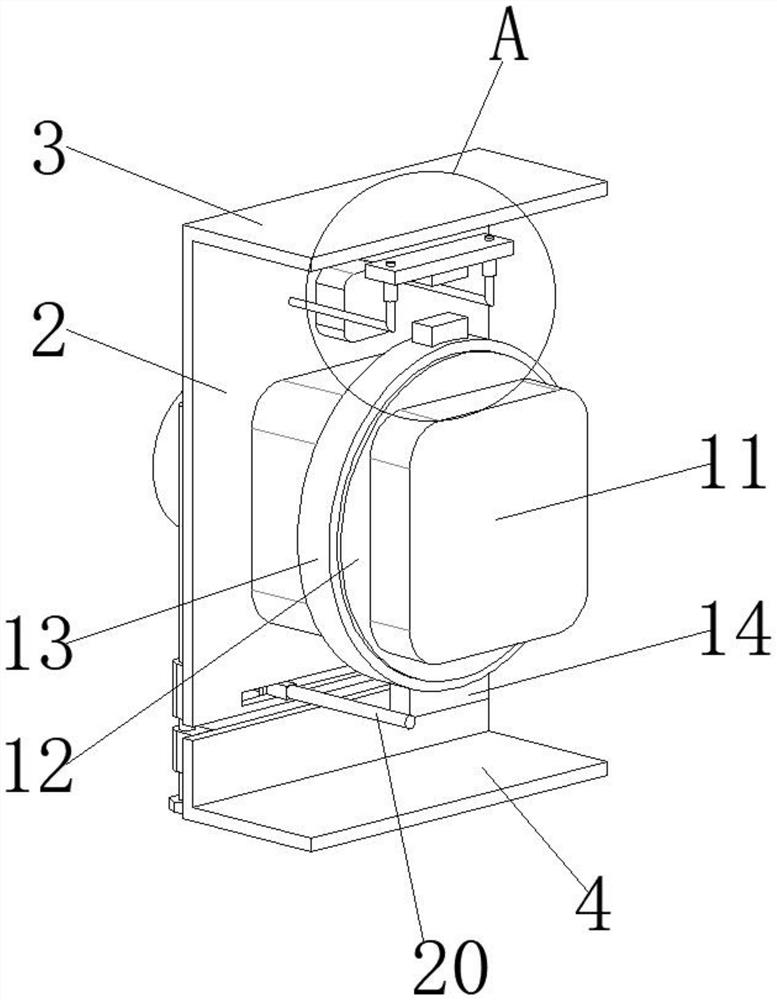 Quick dismounting structure for guide disc of false twist texturing machine