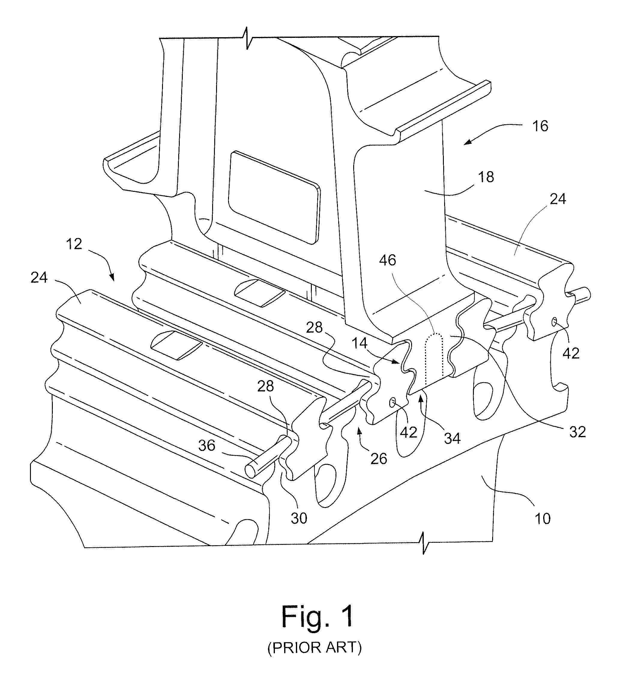 Turbine bucket lockwire rotation prevention