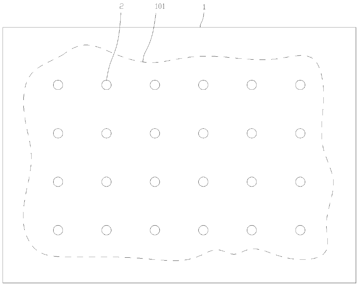 A road construction method to solve the problem of hollowing out at the bottom of pavement slabs